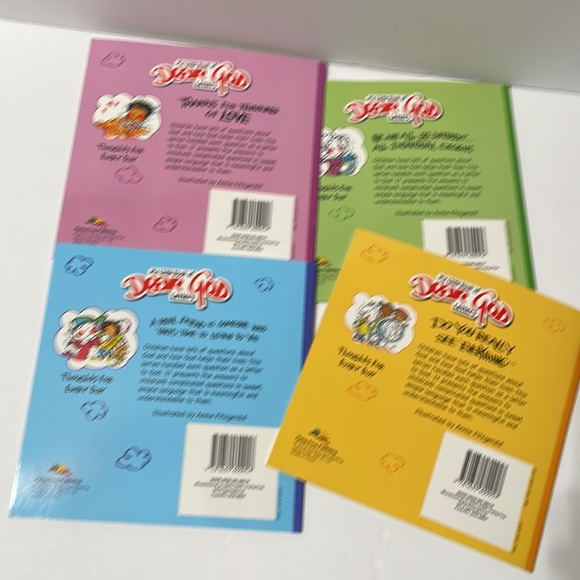 Dear God Letters Book Set of 4 NEW - Picture 2 of 3